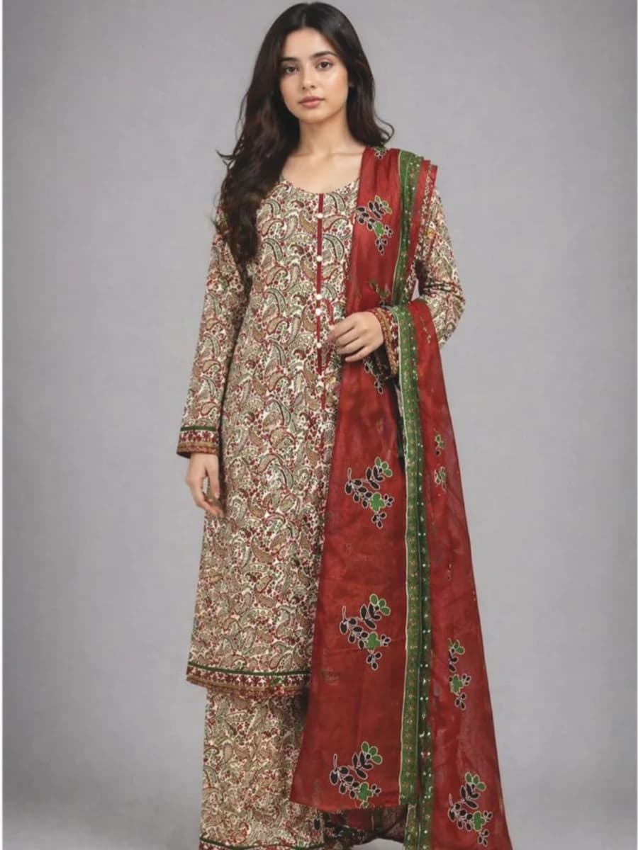 BEECHTREE MORE-BAGH KHADDAR -2026 vol.1 ( Colour Fawn)